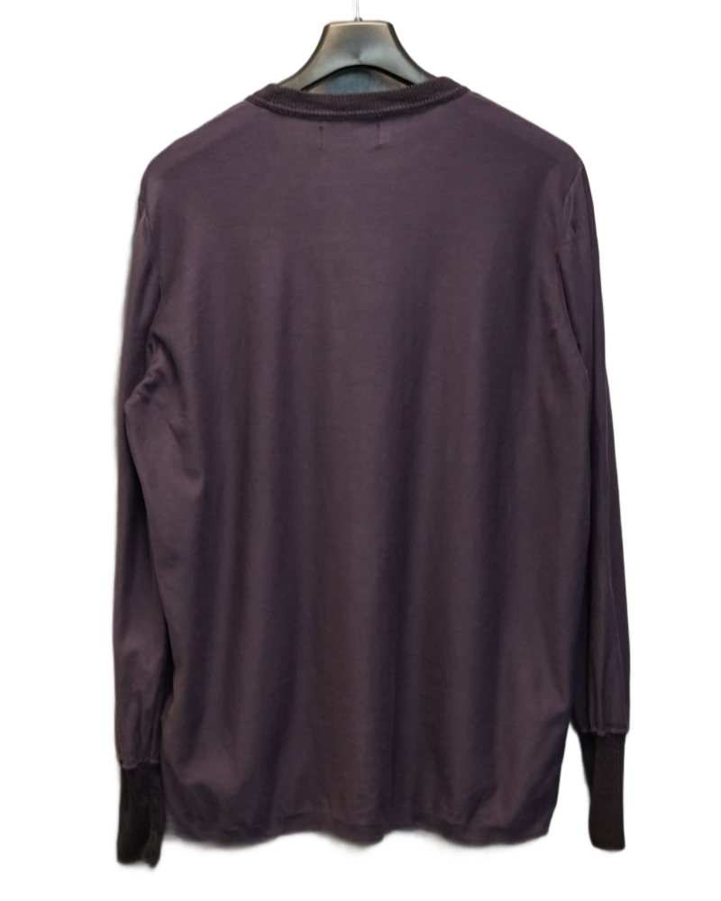 Stone Island Light Weight Crewneck Purple back view