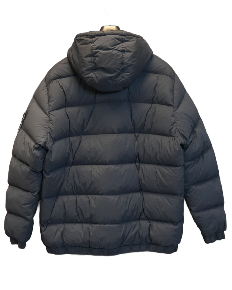 Stone Island Seamless Tunnel Down TC Hooded Navy back view