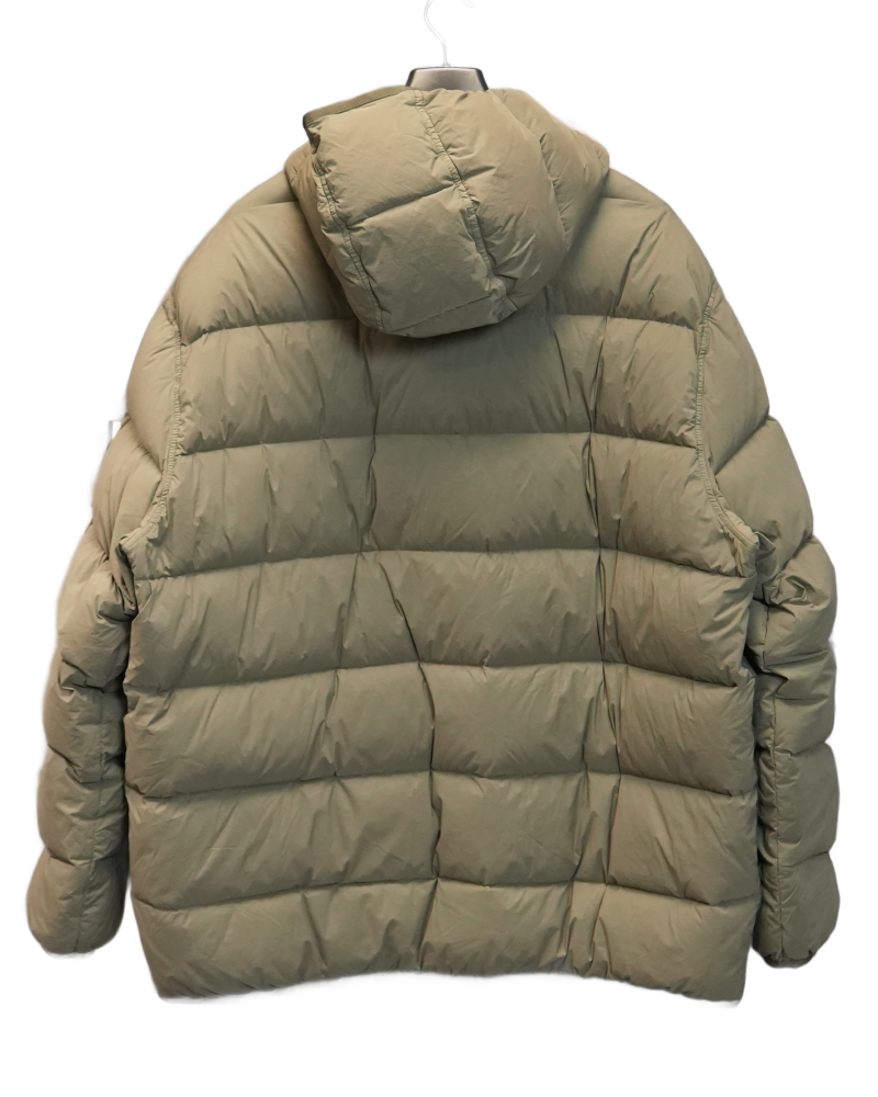 Stone Island Seamless Tunnel Down TC Hooded Khaki back view