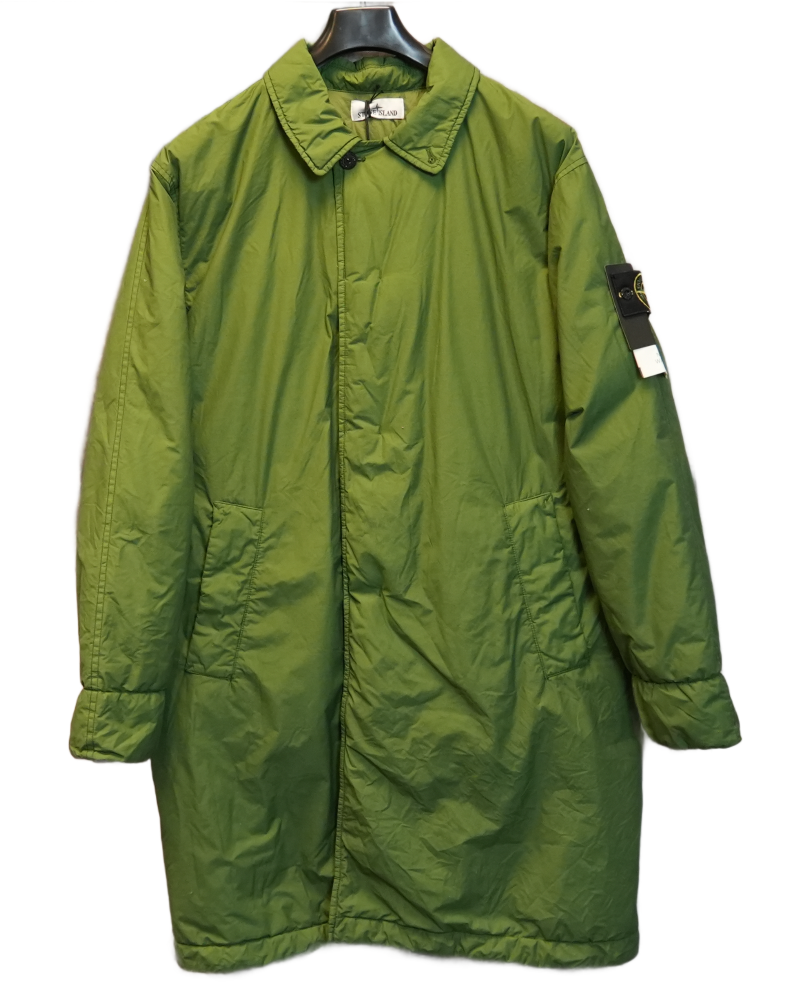 Stone Island Naslan Light Watro Down Jacket Green front view