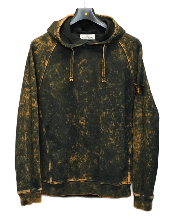 Stone Island OVD Hoodie Black front view