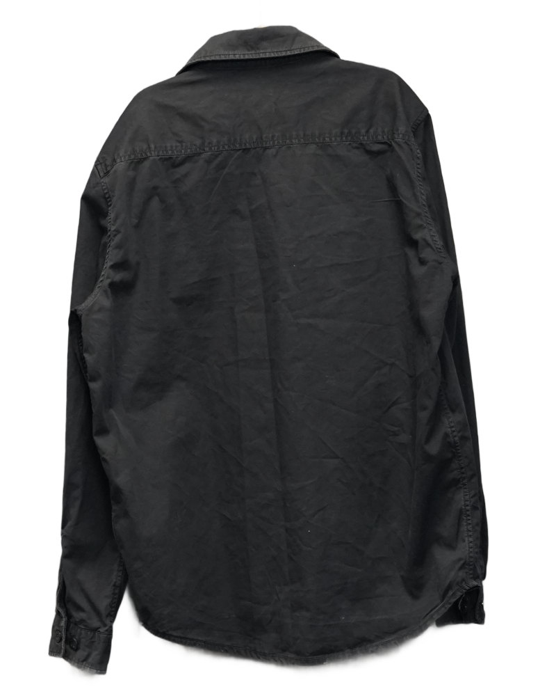 C.P Company Zip up Overshirt Navy back view