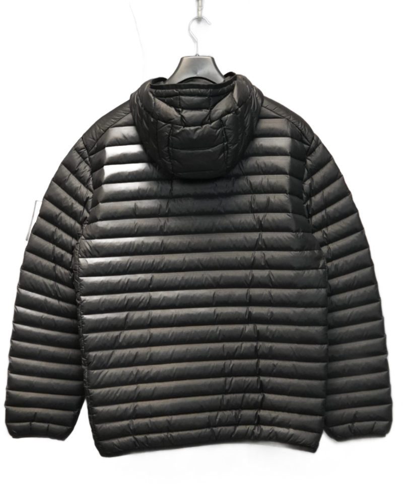 Stone Island Loom Woven R-Nylon Down TC Jacket Black back view