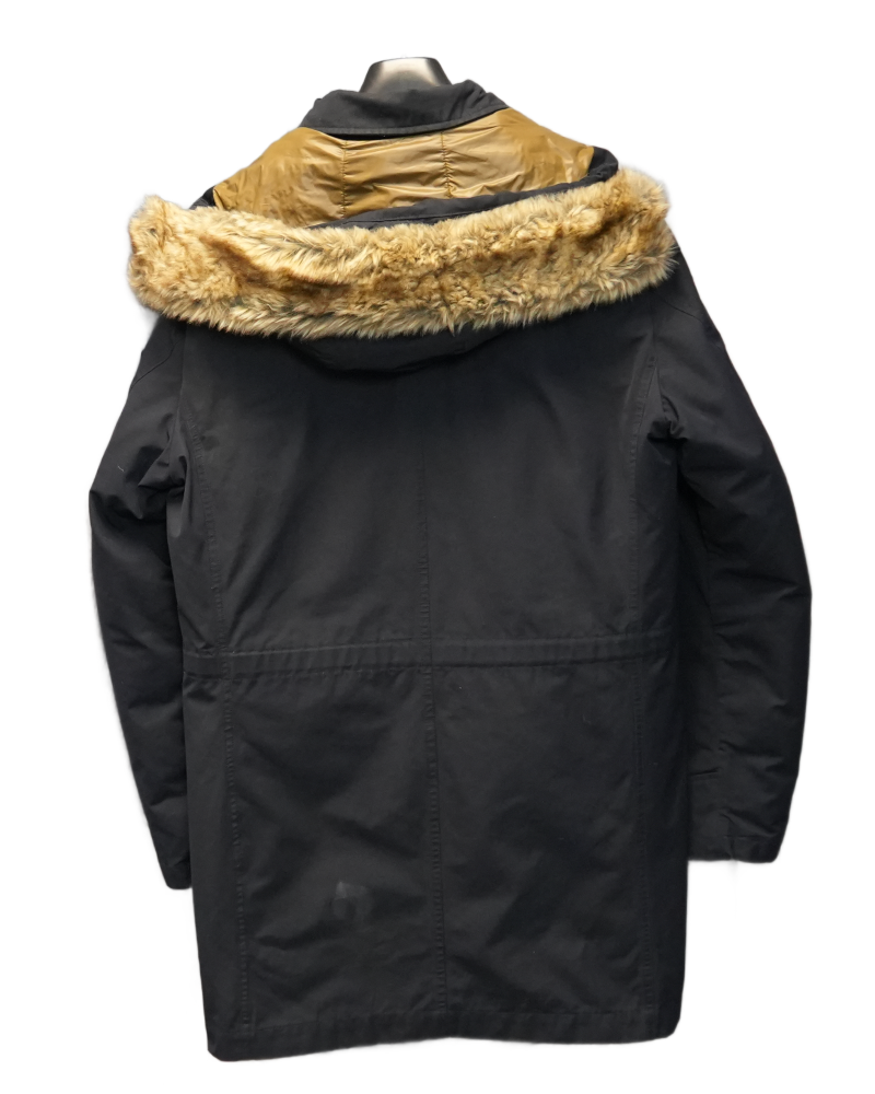 C.P Company Parka with Removable Down Liner Navy back view