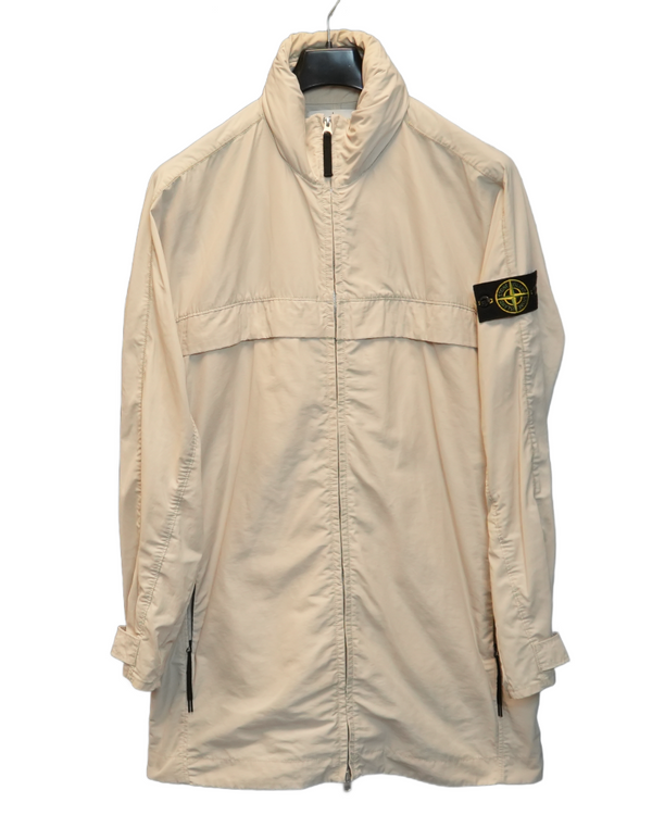 Stone Island Micro Reps Parka Cream front view
