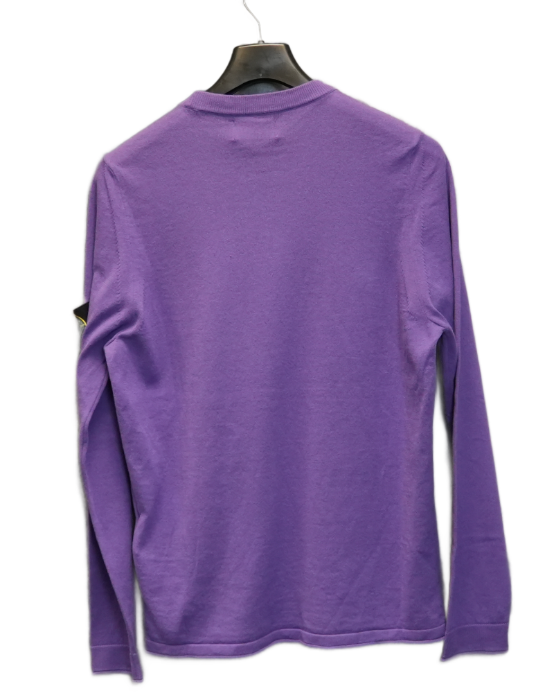 Stone Island Lightweight Knit Purple back view