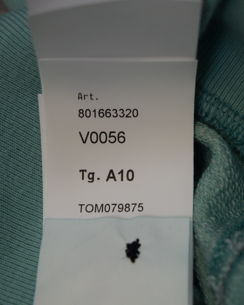 Stone Island Kids Crewneck Sweatshirt Green Camo back view