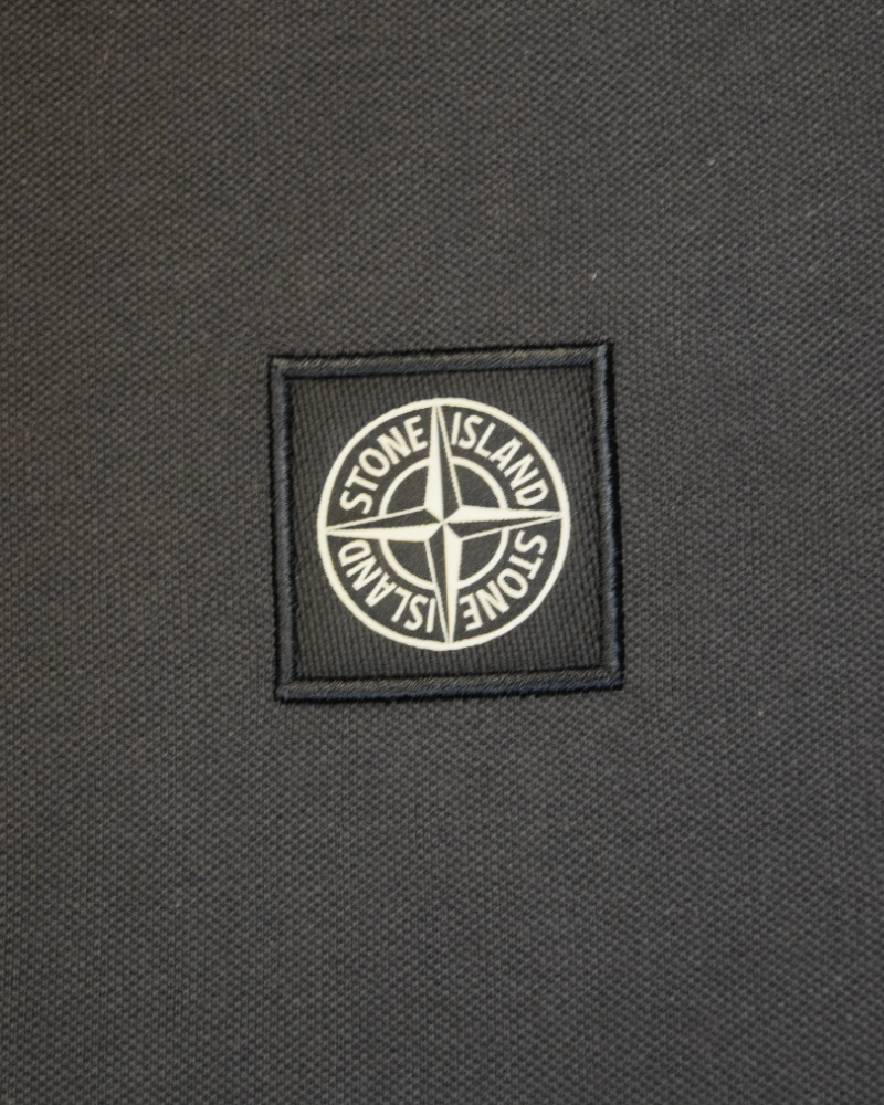 Stone Island Polo Shirt Grey detail view