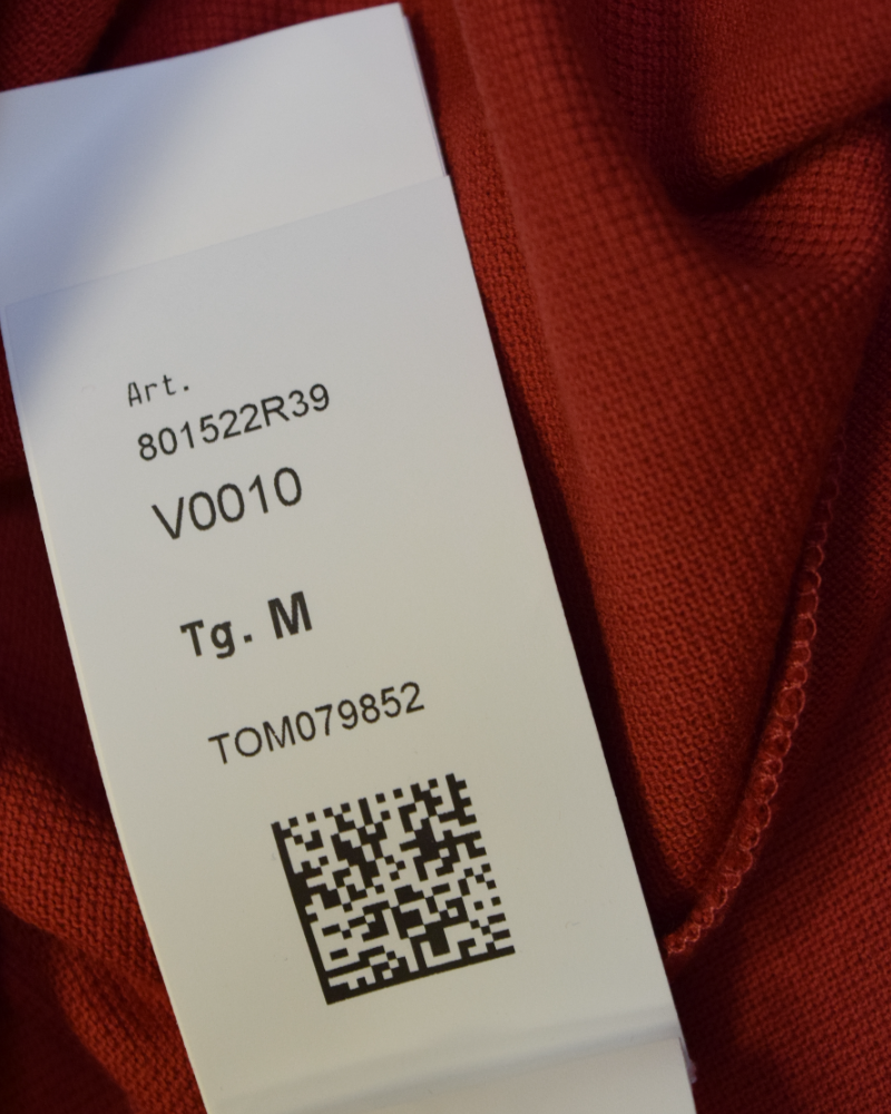 Stone Island Polo Shirt Red detail view