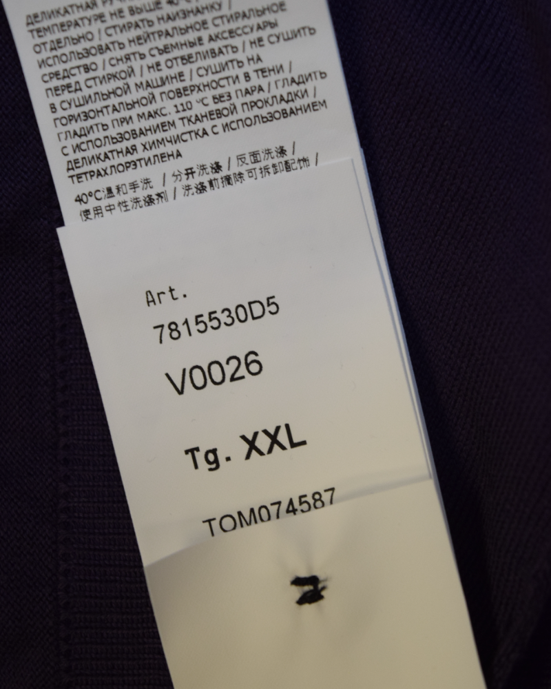 Stone Island Light Weight Crewneck Purple detail view