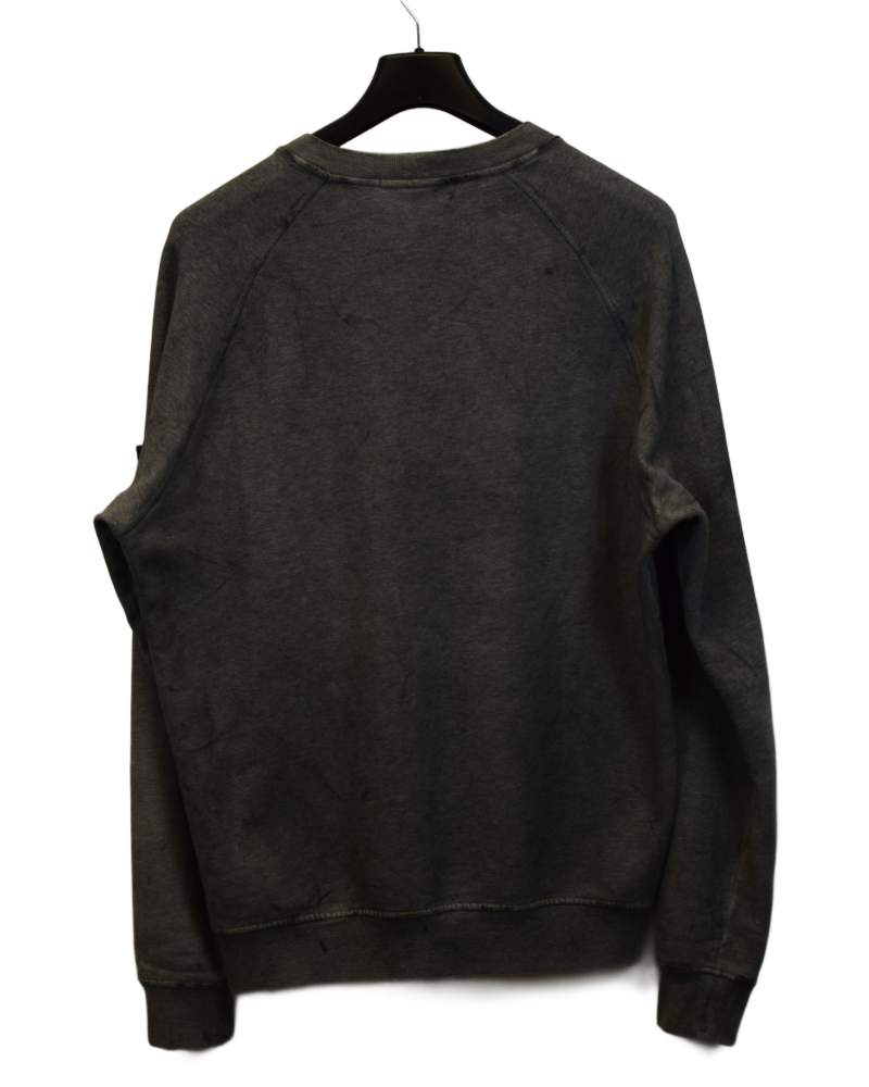 Stone Island Dust Treatment Sweatshirt Grey back view