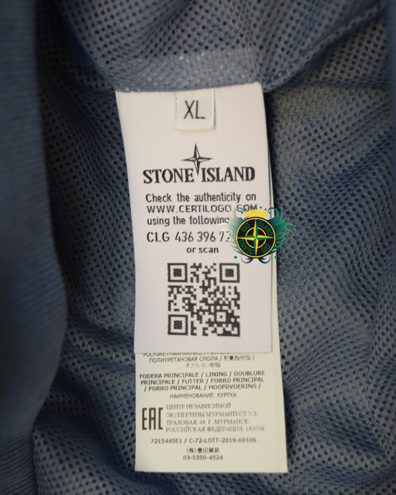 Stone Island Big Loom Camo TC Jacket detail view