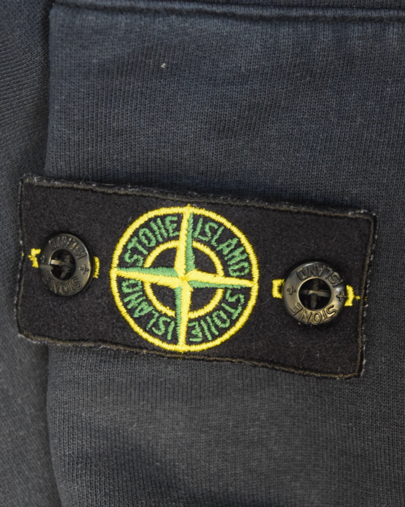 Stone Island Kids Joggers Navy Blue detail view