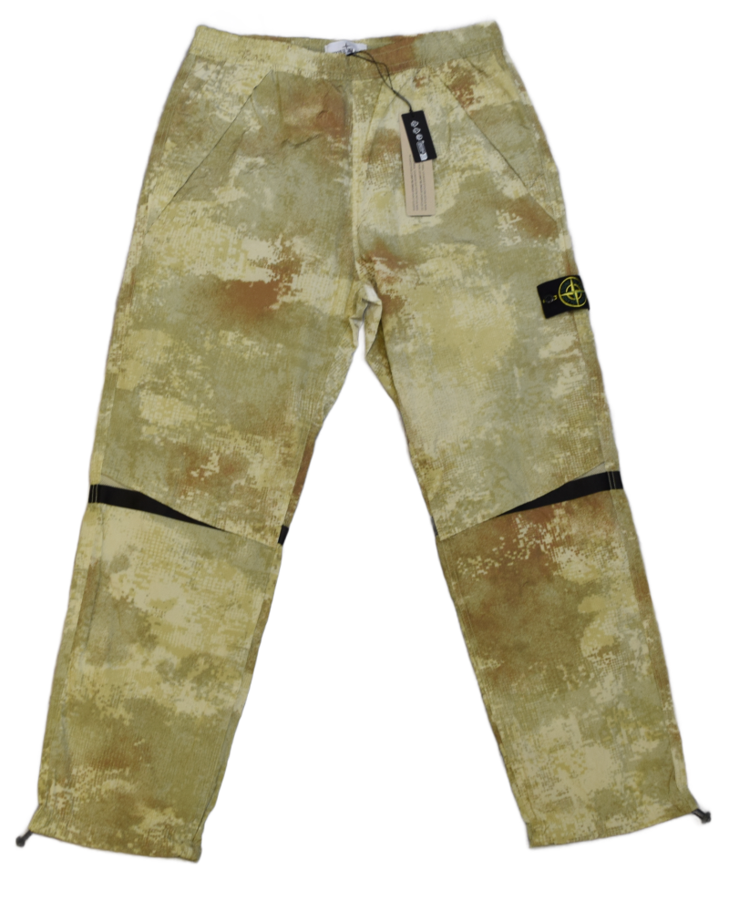 Stone Island Grid Camo Cargos Camo front view