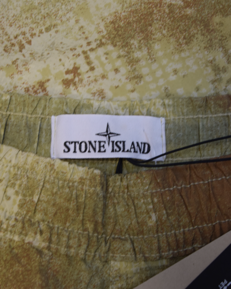 Stone Island Grid Camo Cargos Camo detail view
