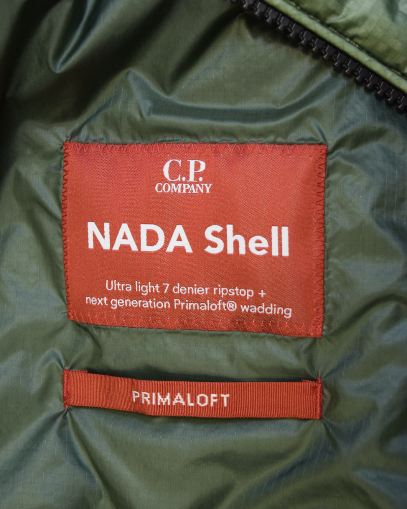 C.P. Company Primaloft NADA Shell gilet detail view