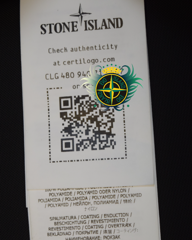 Stone Island Backpack Green detail view