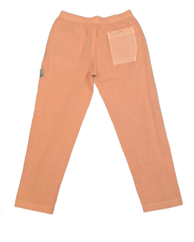 Stone Island Closed Loop Project Joggers Orange back view