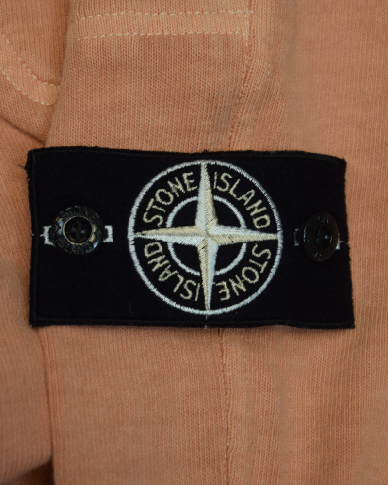 Stone Island Closed Loop Project Joggers Orange detail view