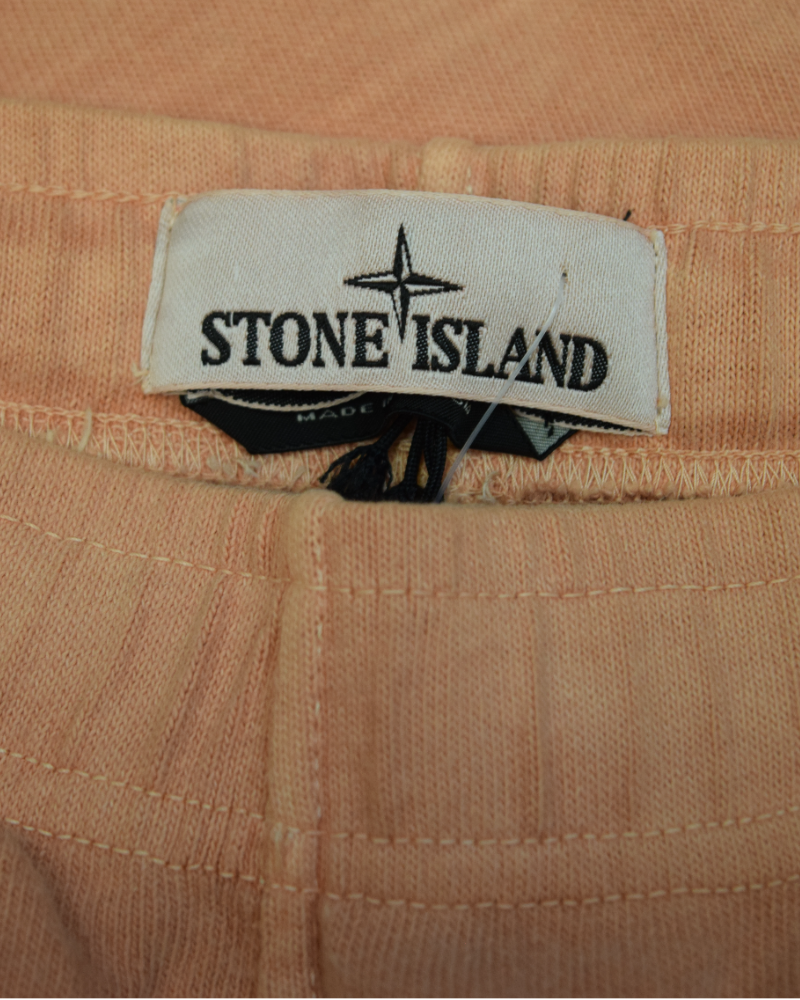 Stone Island Closed Loop Project Joggers Orange detail view