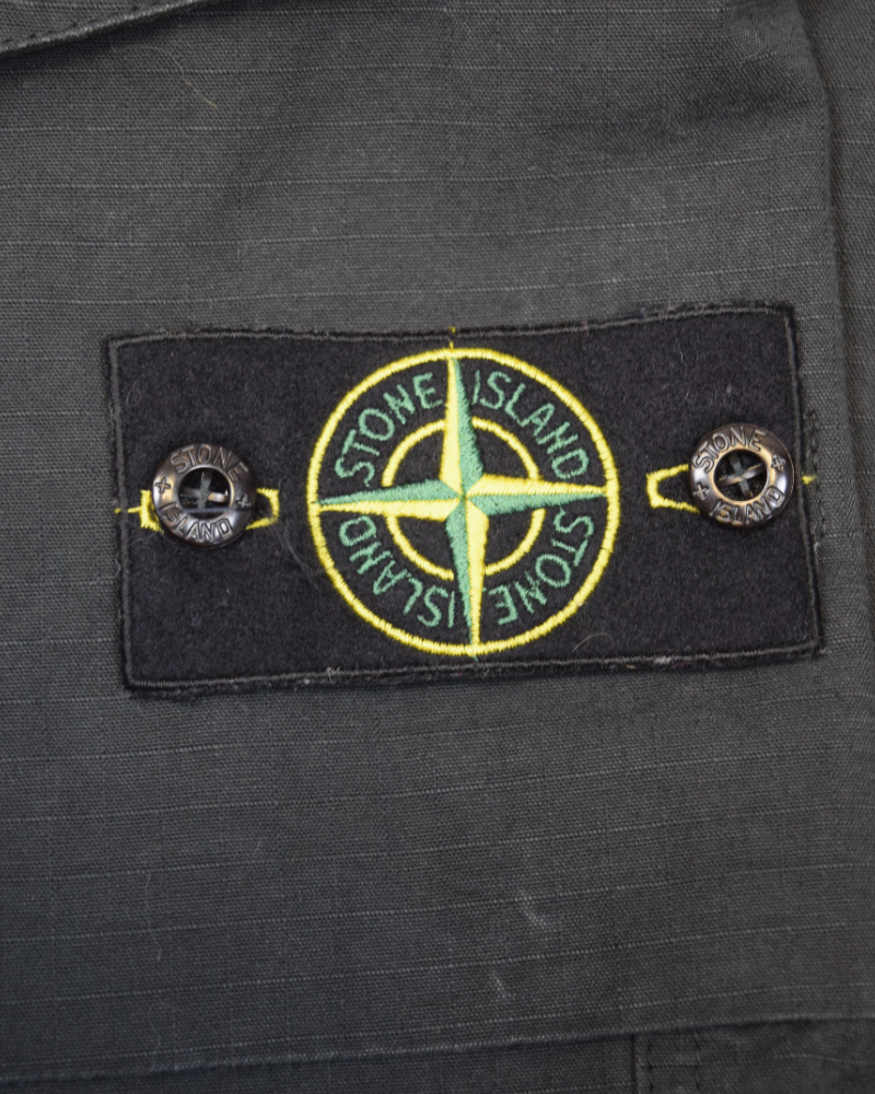 Stone Island Cargos Elasticated Waist Black detail view