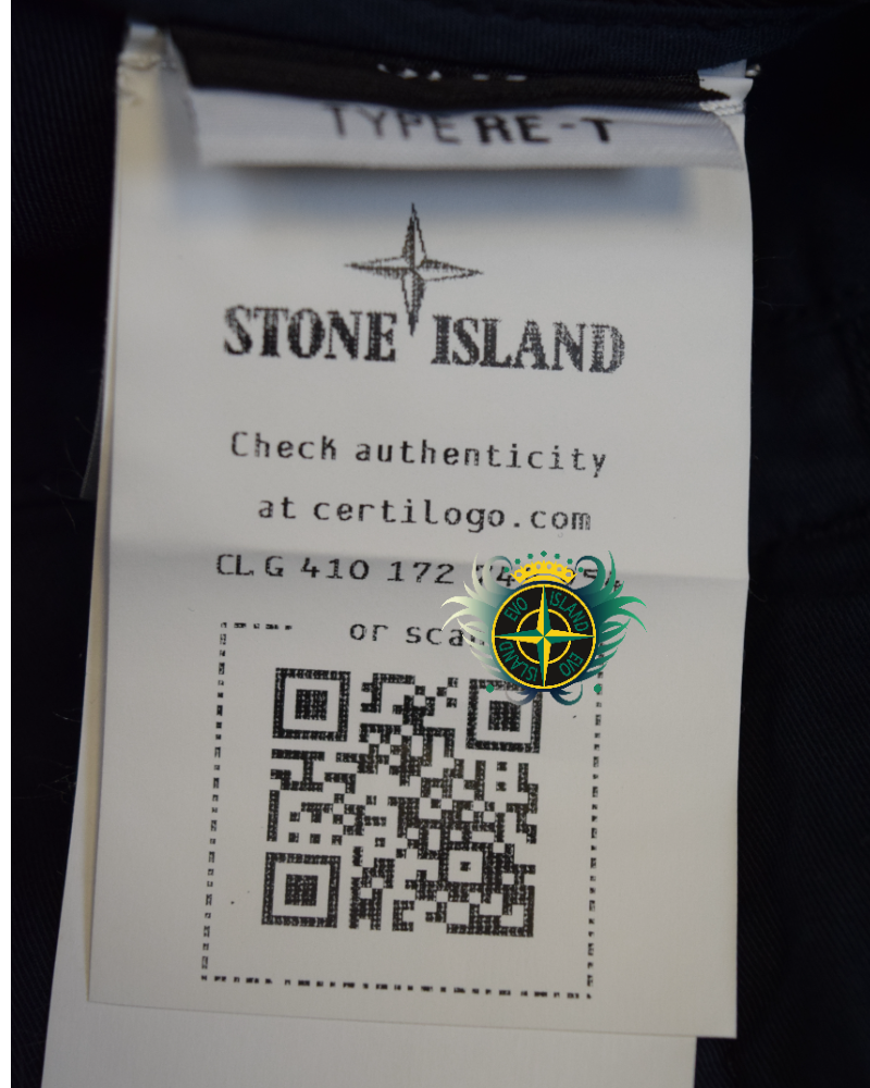 Stone Island Cargos Navy Blue detail view