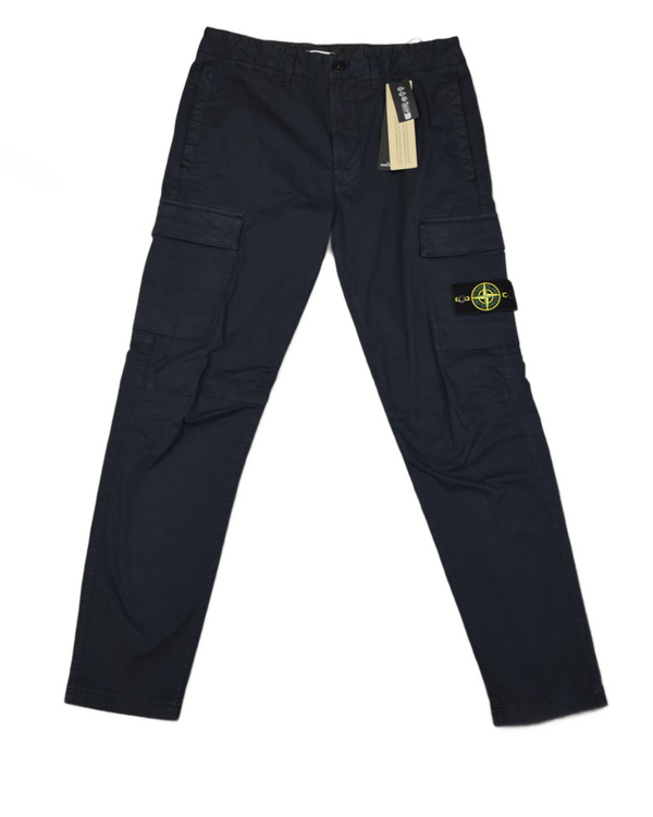 Stone Island Cargos Navy Blue front view