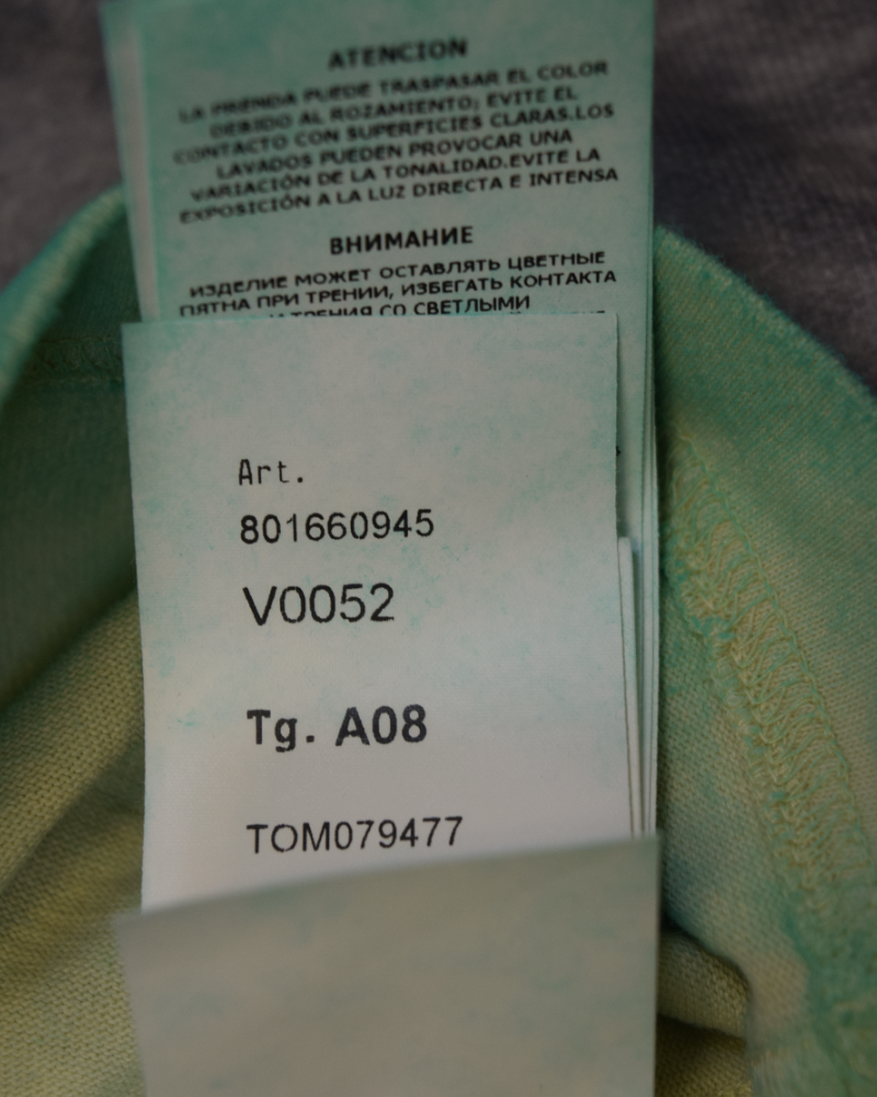 Stone Island Kids Dust Treatment Crewneck Sweatshirt Green detail view