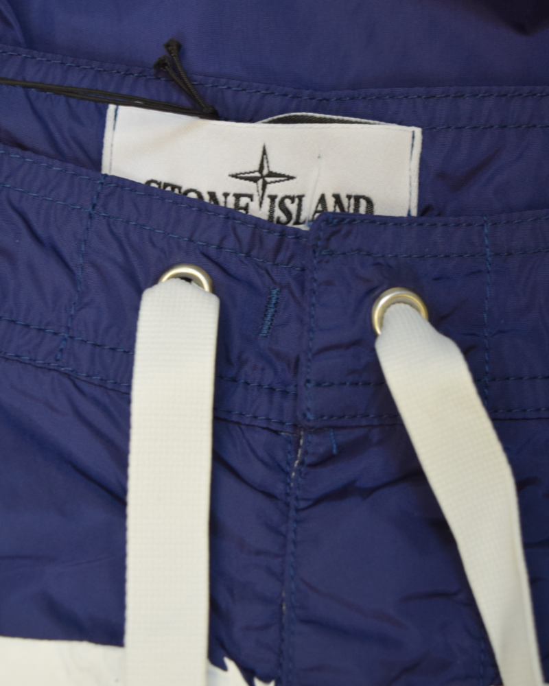 Stone Island Marina Swim Shorts Navy Blue detail view