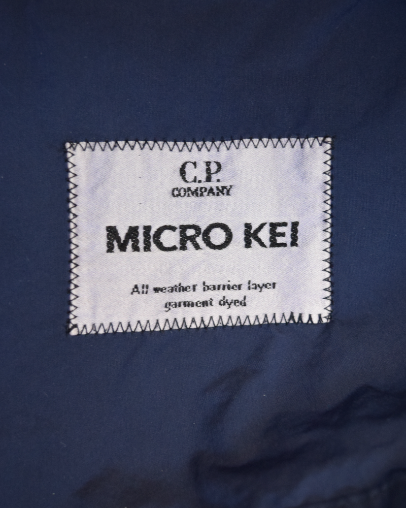 C.P Company Kei Jacket Navy Blue detail view