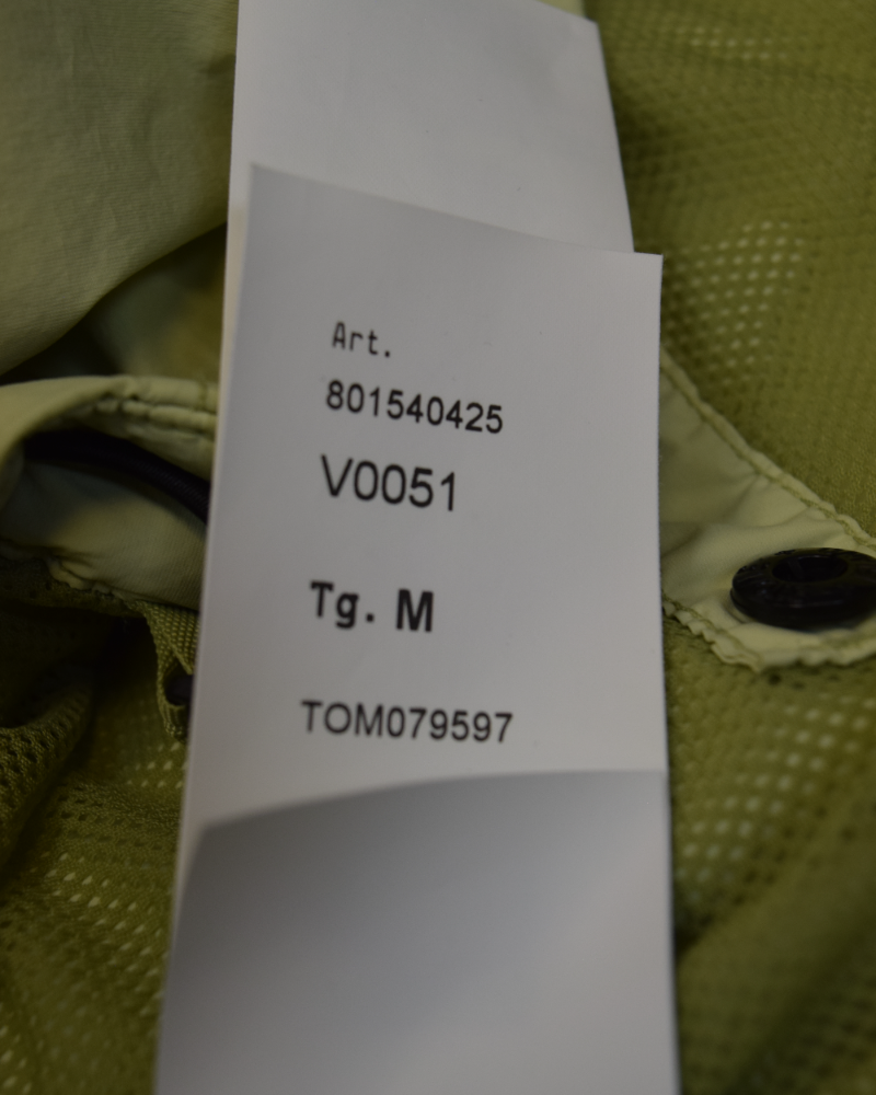 Stone Island Skin Touch Nylon-TC Green detail view