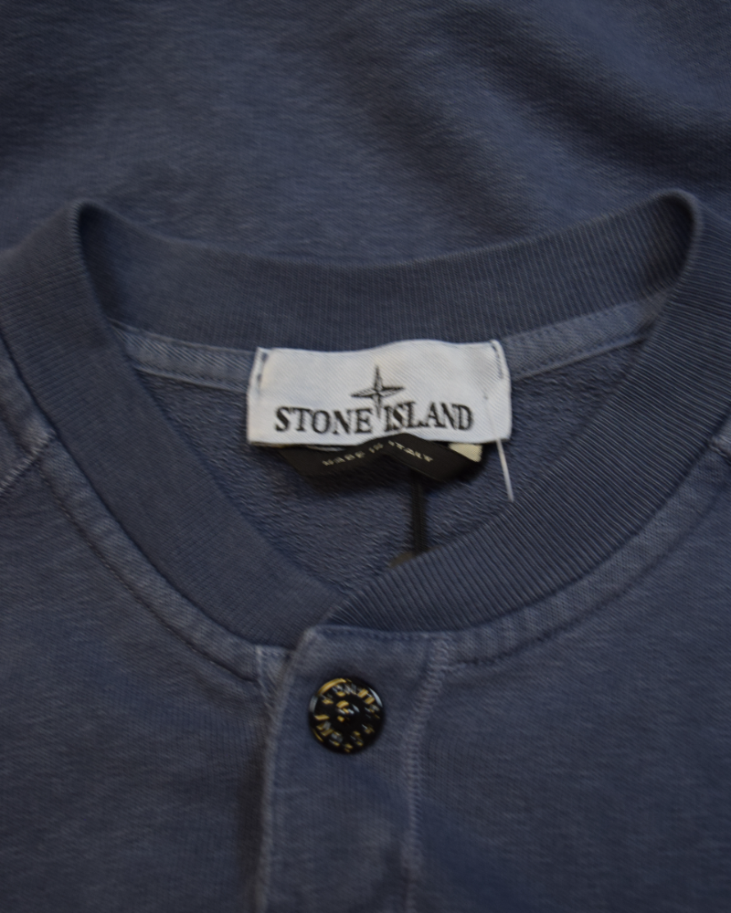 Stone Island Arm Logo T-Shirt Blue detail view