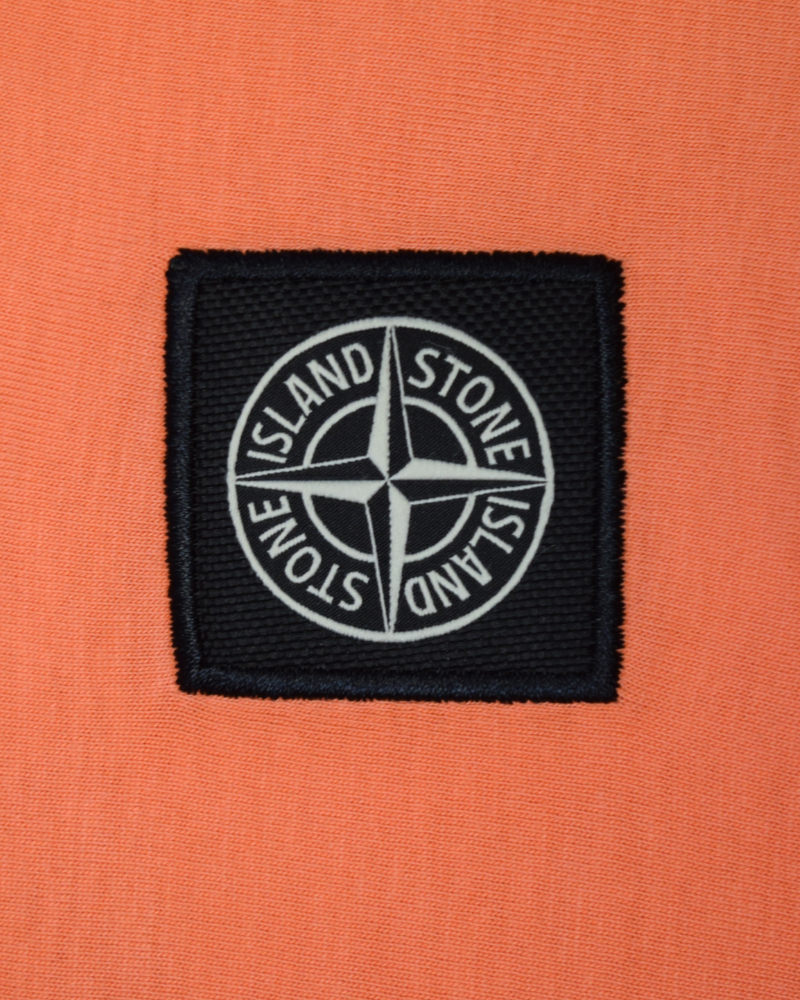Stone Island Kids Patch Project T-Shirt coral detail view