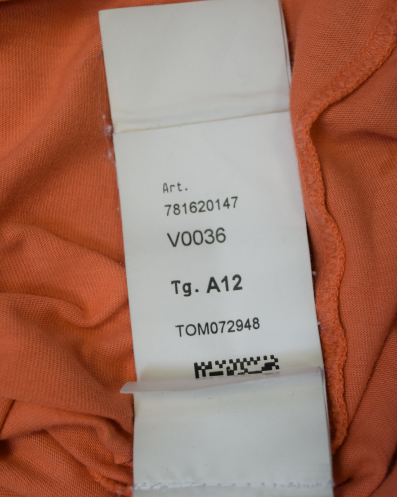 Stone Island Kids Patch Project T-Shirt coral detail view