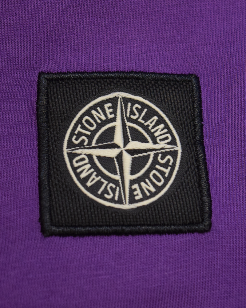 Stone Island Kids Patch Project T-Shirt Purple detail view