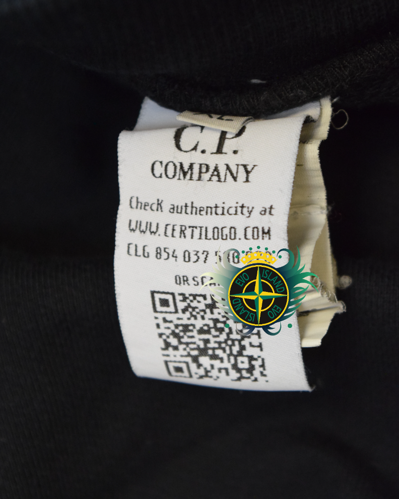 C.P. Company Lense Joggers Black detail view