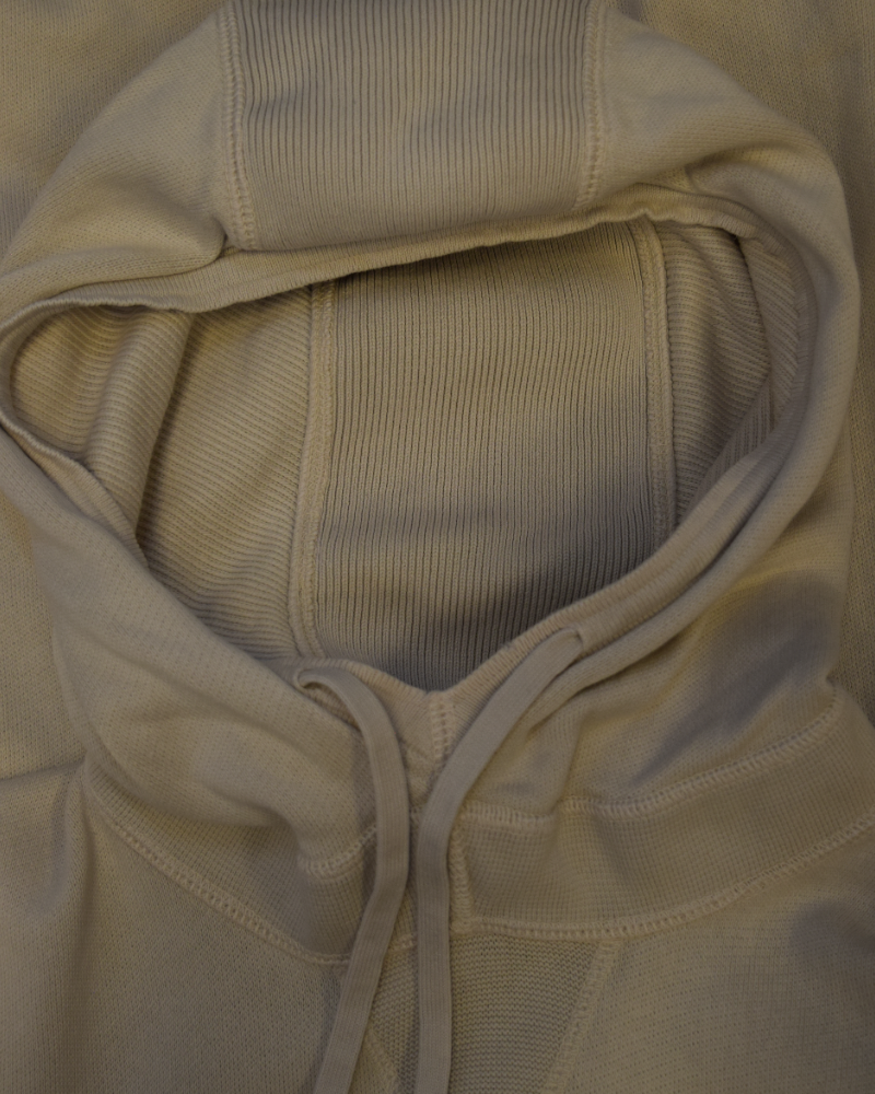C.P. Company Lense Hoodie Off White detail view