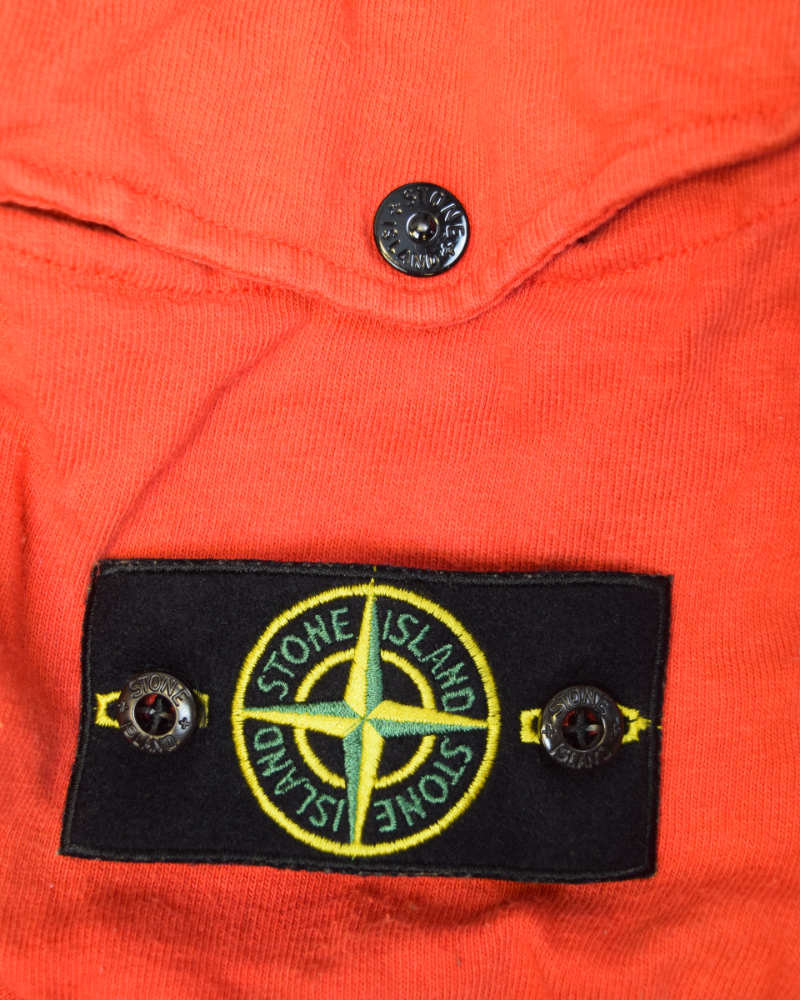 Stone Island Jogger Shorts Red detail view