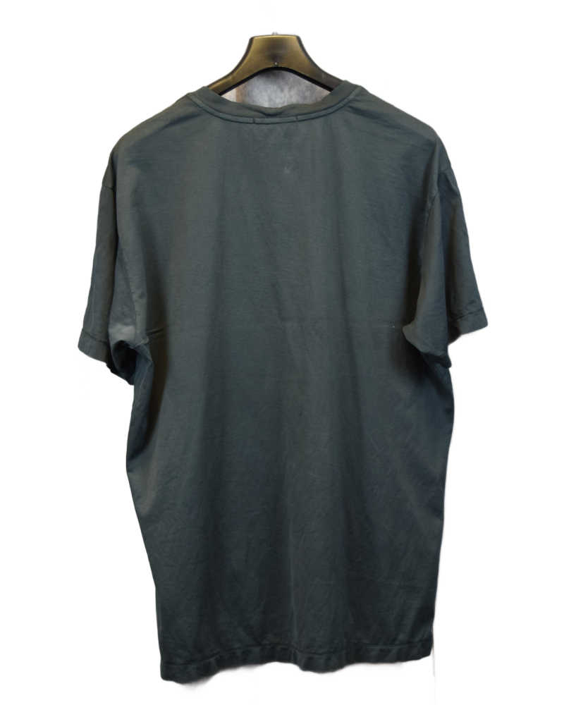 Stone Island Patch Project T-Shirt Navy Blue back view