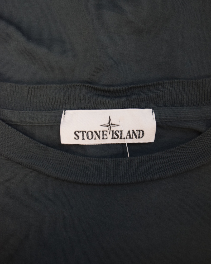 Stone Island Patch Project T-Shirt Navy Blue detail view
