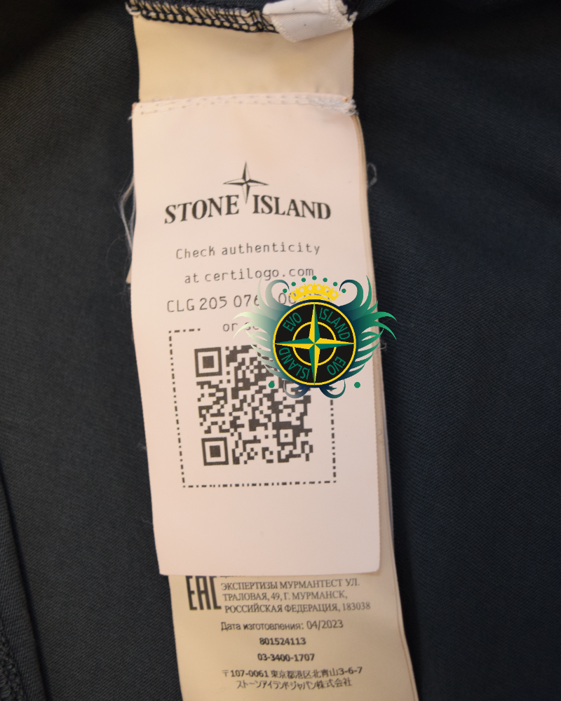 Stone Island Patch Project T-Shirt Navy Blue detail view