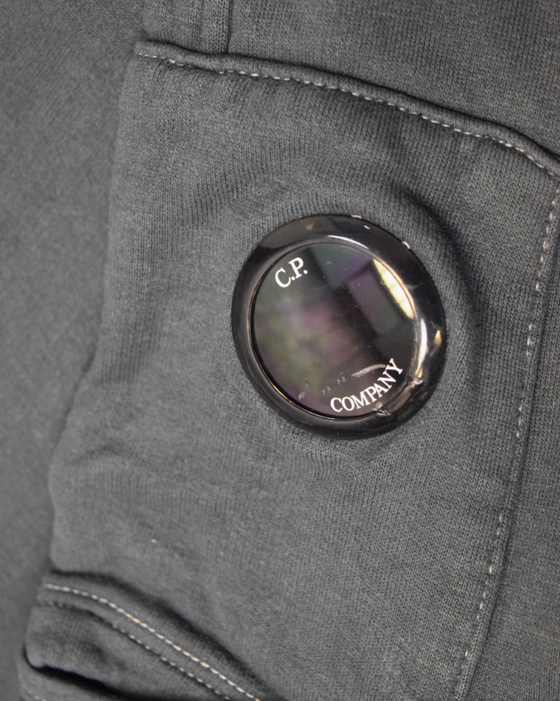 C.P Company Lense Joggers Navy Blue detail view
