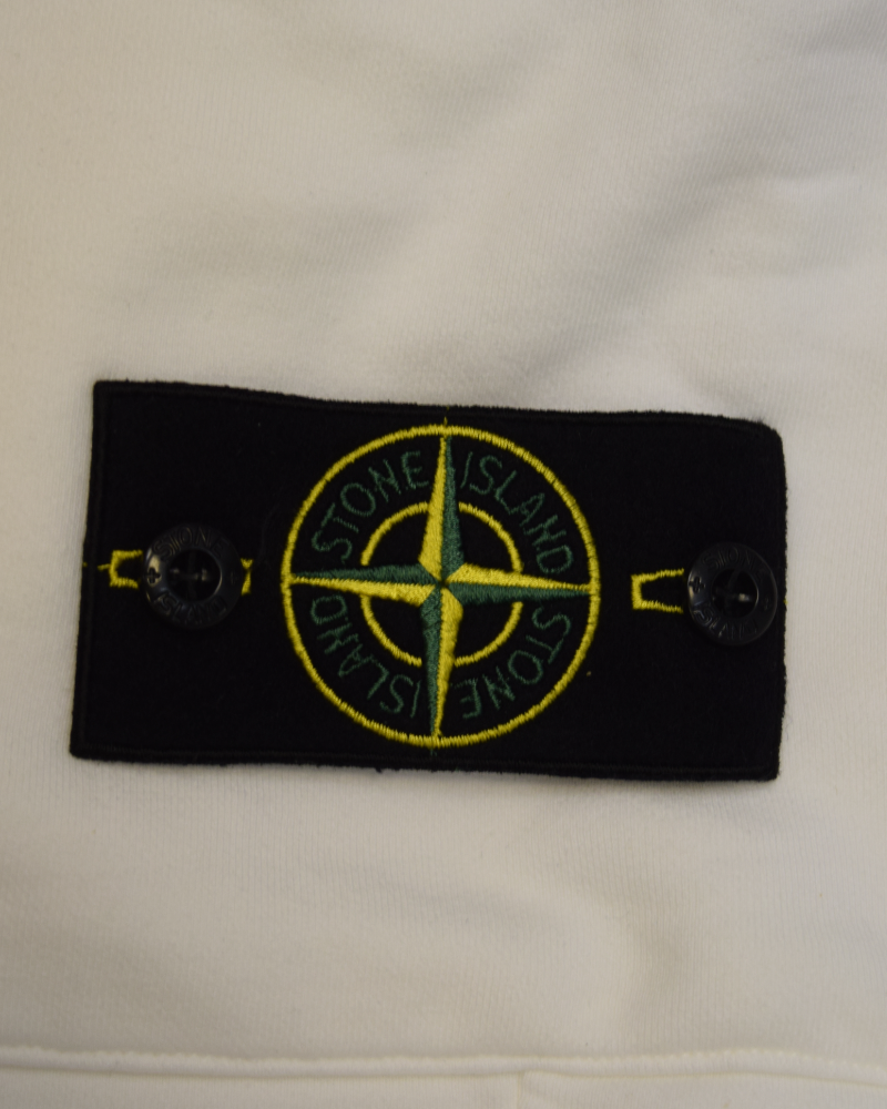 Stone Island Jogger Shorts White detail view