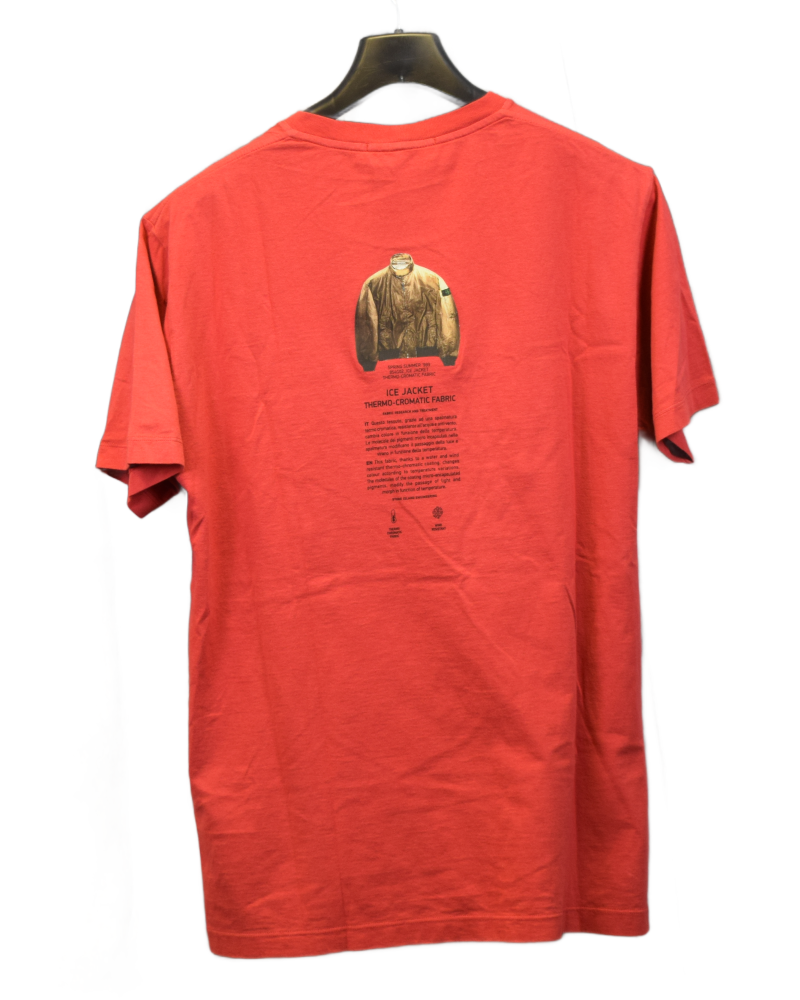 Stone Island Archivio T-Shirt Red back view