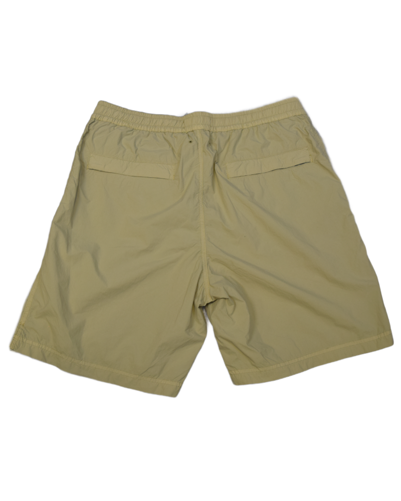 Stone Island Ghost Project Swim Shorts Beige back view