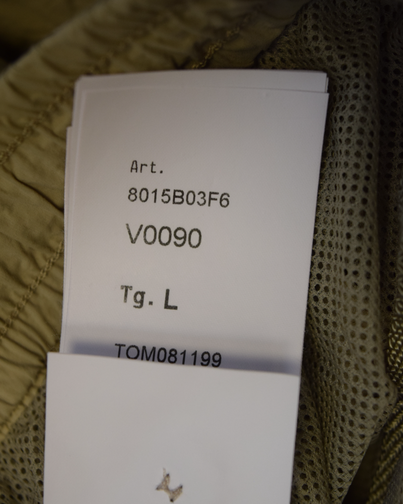 Stone Island Ghost Project Swim Shorts Beige detail view