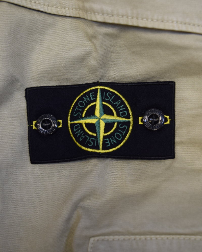 Stone Island Cargo Shorts Beige detail view