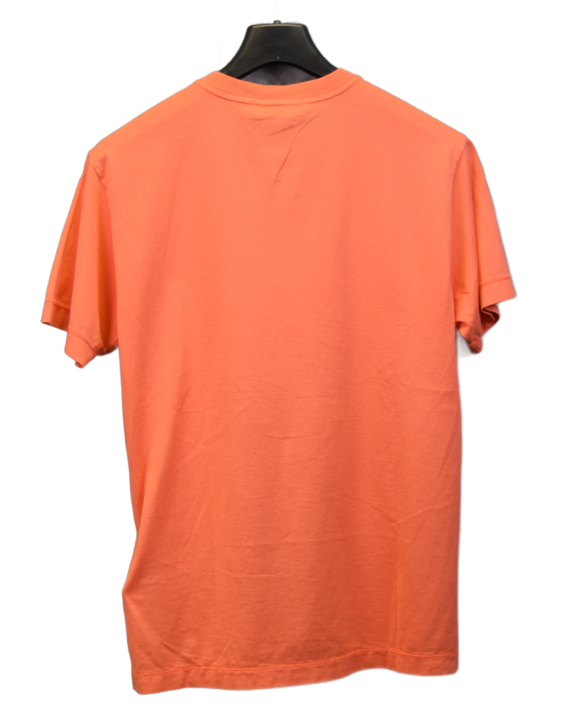 Stone Island Patch Project T-Shirt Orange back view