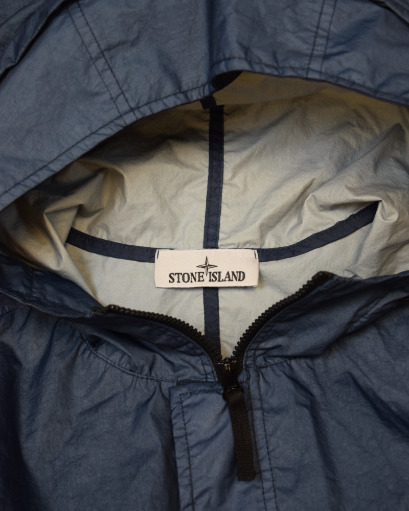 Membrana 3L TC Fish Tail Parka Blue detail view