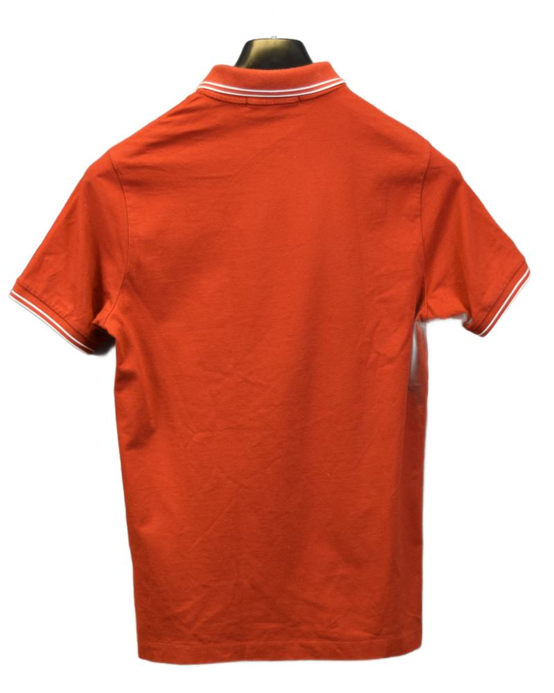 Stone Island Patch Project Polo Red back view